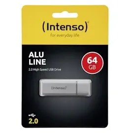 Intenso Alu Line 64 GB silber USB 2.0