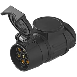 ProPlus 343514 Anhänger Adapter von 13 auf 7 polig Kurzadapter