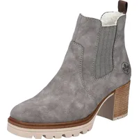 Rieker Damen Y9071 Chelsea-Stiefel, Grau, 39 EU