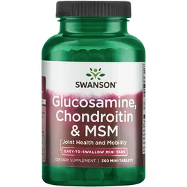 Swanson Glucosamin, Chondroitin & MSM Tabletten 360 St.