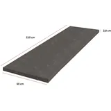 Küchen-Preisbombe Küchen Arbeitsplatte Metallic Brown 210 cm 28 mm Bianca Grey Rose Küchenzeile