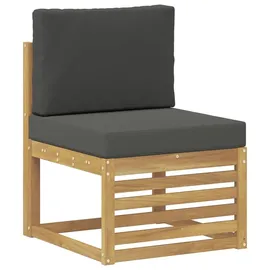 vidaXL Outdoor-Sofagarnitur 4 pcs Loungeset Weiß/Anthrazit