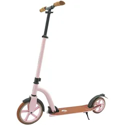 Cityroller BEST SPORTING "Vintage-City-Scooter", rosa matt, braun, Scooter