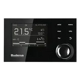 Buderus Logaplus Öl-Brennwert Heizungspaket K32 Öl-Brennwertkessel, SU200/5, RC310 Warmwasserspeicher SU 200, 22 kW