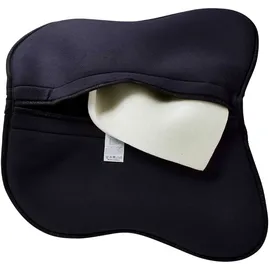 Acavallo Pocket Halfpad Memory Foam mit Einlagen L Schwarz