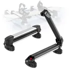 VEVOR Skiboard Snowboard Dachträger für bis zu 4 Paar Ski / 2 Snowboards, 2 x abschließbarer Skidachträger mit Gummipolsterung, Skihalter Träger für die meisten Querträger (465 mm Ladebreite)