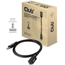 Club 3D Mini DisplayPort auf DisplayPort Verlängerungskabel 1 m Schwarz