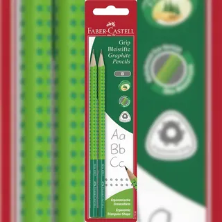Faber-Castell Bleistift Grip 2001 Two Tone 2 St. Mehrfarbig