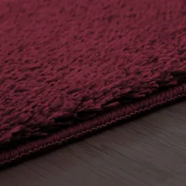 Paco Home Cadiz 630 Kurzflorteppich 300 x 400 cm rot