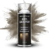 WerkXheld Sprühlack 400ml - Hochwertiges Lackspray Kupfer Metallic, Vielseitig anwendbar auf Holz, Metall & Textil, Langlebiger Acryllack Spray