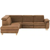 Mein Sofa bold Ecksofa  Beata , braun , Maße (cm): B: 270 H: 80 T: 233.0