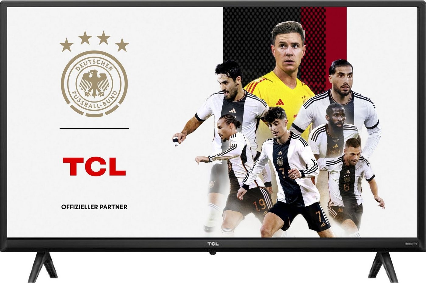 TCL 32RS530X1 LCD-LED Fernseher (80 cm/32 Zoll, HD, Smart-TV, Roku TV, Smart HDR, HDR10, Chromecast) schwarz