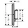 Hansgrohe ShowerSelect Comfort S Duschthermostat Unterputz für 1 Verbraucher Chrom 15559340