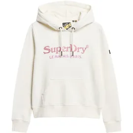 Superdry Metallic Venue Hoodie Ecru S