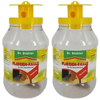 Dr. Stähler Biologische Fliegenfalle Außenbereich Terrasse Garten Balkon 10 St.