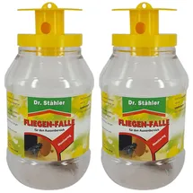 Dr. Stähler Biologische Fliegenfalle Außenbereich Terrasse Garten Balkon 10 St.