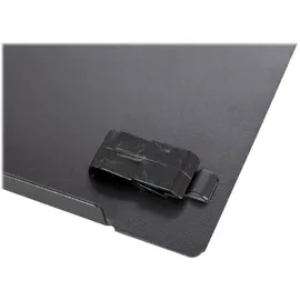 Inter-Tech 19" Blindplatte, schwarz 1HE, geklippt