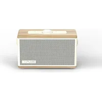 Pure Classic Aura Baumwoll-Weiß/Eiche Bluetooth-Lautsprecher