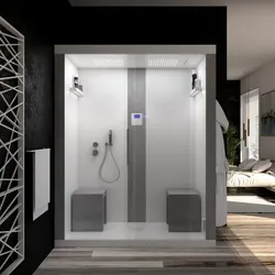 Piùesse +160 - Dampfdusche Sondergröße / Größe auf Anfrage