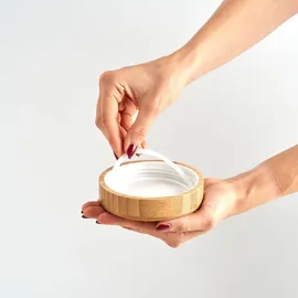 Zeller Vorratsglas mit Bambusdeckel 1300 ml