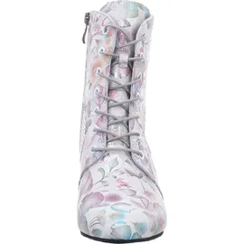 SIMEN Schnürstiefeletten Damen Weiß 37