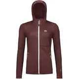 Ortovox Fleece Hoody winetasting rot S