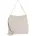 Schultertasche Kunstleder Beige/Ecru