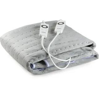 Domo Heizdecke, Fleece, 160x140cm, teddygrau