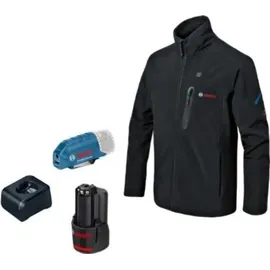 Bosch Professional GHJ 12+18V XA Beheizbare Jacke schwarz L inkl. Akku