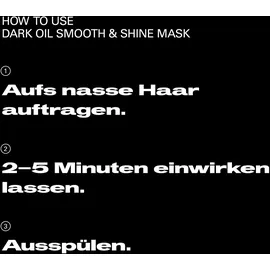 Sebastian Professional Dark Oil Smooth & Shine Maske 145 ml