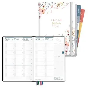 Häfft® Verlag Lehrerkalender August 2025 - Juli 2026 weiß