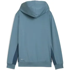Puma Active Sports Graphic Full-Zip Tr Jungen Kapuzensweater, blau - 140