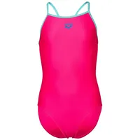Arena Badeanzug Mädchen LIGHT Drop-Back Einfarbig - Freak Rose-water-water-water