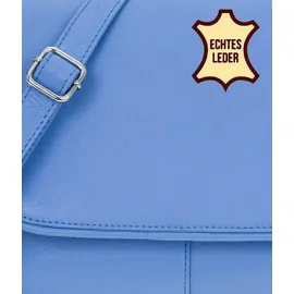 Alessandro Salvatore Florenz 12975 Schultertasche Leder Blue