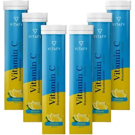 Vitafy Vitamin C Zitrone Brausetabletten 120 St.