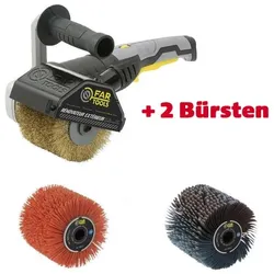 Set-Angebot: Fartools Schleif/Renoviergerät REX120C + 2 Bürsten 110869 110886 615126