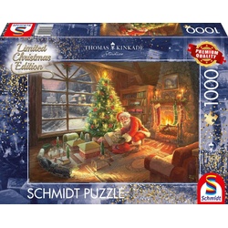 Schmidt Spiele Puzzle Der Weihnachtsmann ist da, 1000 Puzzleteile