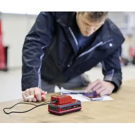 Einhell Classic USB-Akku-Adapter TC-CP 18 Li USB A/C-Solo USB-Ladeadapter für Akkus (4514148)