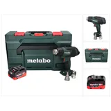 Metabo HG 18 LTX 500 Akku Heißluftgebläse 18 V 300 - 500 °C + 1x Akku 8,0 Ah + MetaBox - ohne Ladegerät