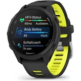 Garmin Forerunner 170 Music Schwarz Smarte GPS Laufuhr