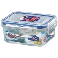 Lock & Lock Frischhaltedose blau rechteckig 10,8 x 8,8 x 4,8 cm 0,18 l