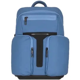 Piquadro Hidor Daypack 40 cm Laptopfach Blau