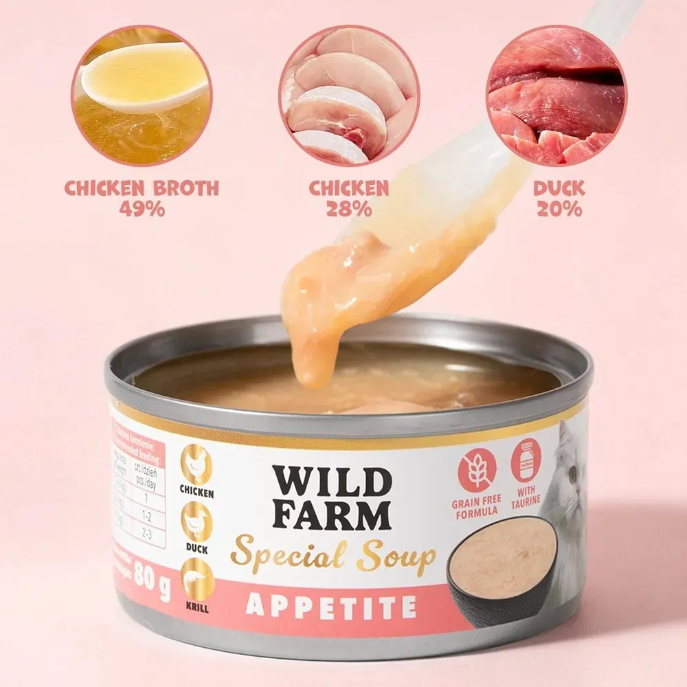 WILD FARM Special Soup 80g Appetite