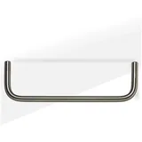 SO-TECH® Garderobenstange Kleiderstange U-Form echt Edelstahl Durchmesser 12 mm, Länge 730 mm, Edelstahl gebürstet silberfarben 74.2 cm