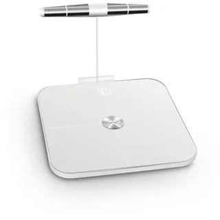 SPC Atenea Fit Pro – Intelligente Körperanalysewaage mit 8 Elektroden für Körperfett- und Muskelmessung, 28 Messwerten, Bioimpedanz, App-Tracking und hoher professioneller Genauigkeit