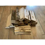 Grillpaket Buche Feuerholz Feuerpaket Kaminholz ofenfertig Brennholz Grillen BBQ