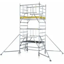 ZARGES Multitower S-PLUS 2T - Fahrgerüst Ausleger Arbeitshöhe 13.20 m 11.2 m + Plattform 1.20 m x 1.80 m