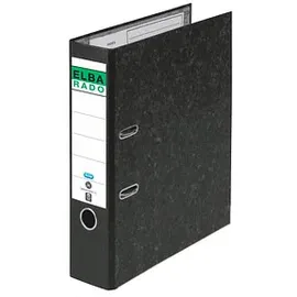 Elba Wolkenmarmor DIN A4 80 mm Schwarz 1 St.