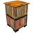 Werkhaus Photohocker Antike Bücher 30 x 42 x 30 cm Mehrfarbig