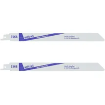 WOLFCRAFT 3568000 2 Säbelsägeblätter 228 mm